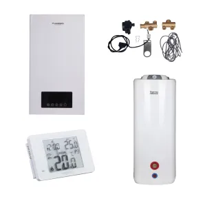 Комплексное решение Thermo Alliance для котельной: электрический котел 12 кВт + комплект бойлера + комбинированный напольный водонагреватель 120 л №1