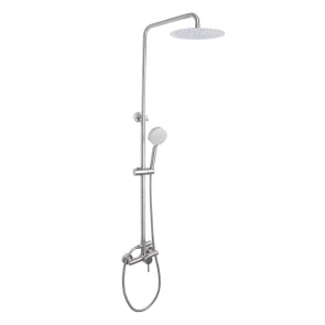 Душова система для душу Lidz Aria 1020 на два споживача (k35) LDARI1020NKS46114 Nickel №1