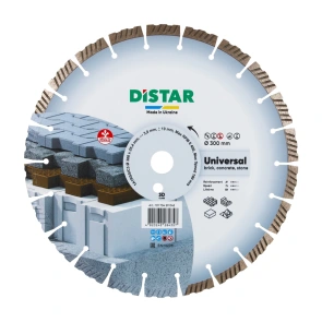 Круг алмазный отрезной 1A1RSS/C3 300x3,0/2,0x10x25,4-11,5-22 HIT Universal №1