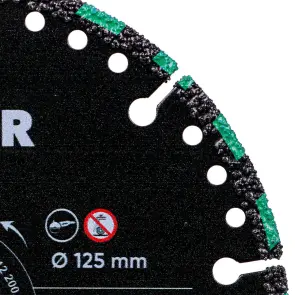 Круг алмазный отрезной 1A1RSS V 125x2,5/1,5x6x22,2 Pro Rex №2