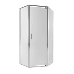 Душова кабіна Qtap Leo CRM10995-AC6 90х90 см, скло Clear, CalcLess, 6 мм без піддона №1