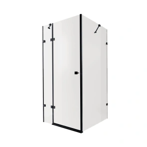 Душевая кабина Qtap Capricorn BLA1099SC6 90x90 см, стекло Clear 6 мм, покрытие CalcLess без поддона №1