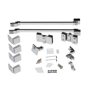Душова кабіна Qtap Capricorn CRM10128RC6 120x80 см, скло Clear 6 мм, покриття CalcLess без піддона №9