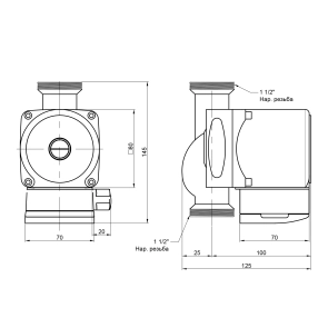 Насос Grundfos Icma 25/60 №P321 №2