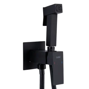 Набір для гігієнічного душу Lidz Kubis 111 Black LDKUB111BLA46108 прямокутний №3