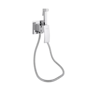 Набор для гігієнічного душу Qtap Swan Cascada прямокутний QTSWA262CRM45567 Chrome №1