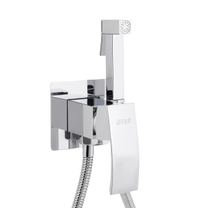 Набор для гігієнічного душу Qtap Swan Cascada прямокутний QTSWA262CRM45567 Chrome №3