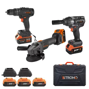 Набор аккумуляторных инструментов Stromo PA180SET №1