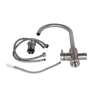 Змішувач для кухні Lidz Aria 020F (k35) LDARI020FNKS43365 Nickel №5