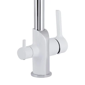 Смеситель для кухни Qtap Grand с подключением для питьевой воды QTGRA362CRW45668 Chrome/White №4