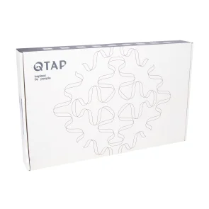 Смеситель для кухни Qtap Vlasta New с гибким изливом с подключением для питьевой воды QTVLA364GMB45649 Gunmetal Black PVD №10