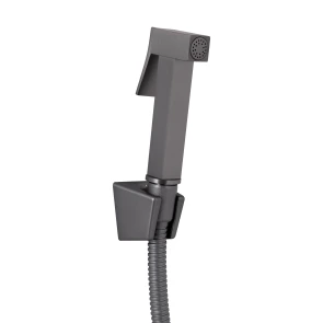 Смеситель для раковины Qtap Gemini (с гигиеническим душем) QTGEM272GMB45692 Gunmetal Black PVD №4