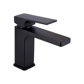 Змішувач для раковини Qtap Gemini (з гігієнічним душем) QTGEM272BLM45690 Black Matt №3