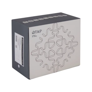 Змішувач для раковини Qtap Gemini (з гігієнічним душем) QTGEM272BLM45690 Black Matt №8