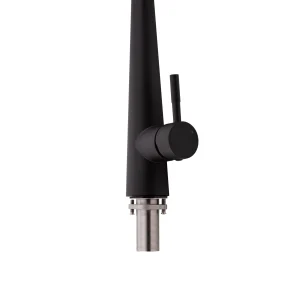 Смеситель для кухни Qtap Evicka с выдвижным изливом QTEVI9135103UB Black Matt №4