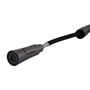 Змішувач для кухНі Qtap Vlasta New з висувним виливом QTVLA344GMB45647 Gunmetal Black PVD №4