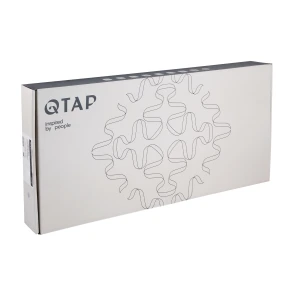 Змішувач для кухНі Qtap Vlasta New з висувним виливом QTVLA344GMB45647 Gunmetal Black PVD №6