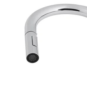 Змішувач для кухні Qtap Lenicka з висувним виливом QTLEN9138103UC Chrome №4