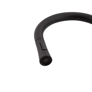 Змішувач для кухНі Qtap Baruska з висувним виливом QTBAR9137103UB Black Matt №6