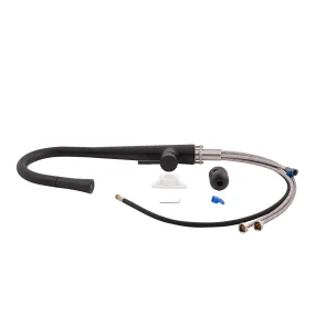 Смеситель для кухни Qtap Evicka с выдвижным изливом QTEVI9135103UB Black Matt №8