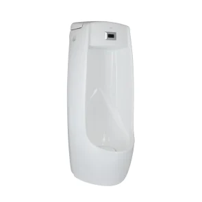 Писсуар напольный Qtap Scorpio с ИК-датчиком автоматического смыва 430х370х990 White QT1488101HW №1