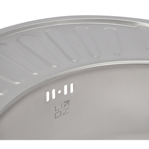 Кухонная мойка Lidz 5745 0,8 мм Micro Decor (LIDZ5745MDEC) №6
