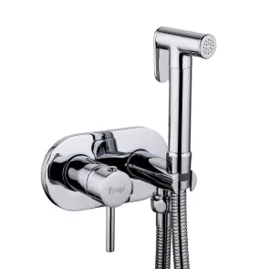 Гігієнічний душ із змішувачем Frap F7505, хром №1