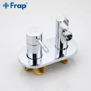 Гігієнічний душ із змішувачем Frap F7505, хром №3