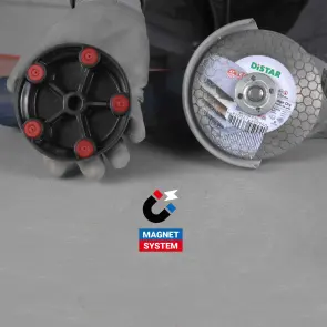 Тримач магнітний для полірувальних кругів 100*28.5*14.7*14 Click-Lock UNI №6