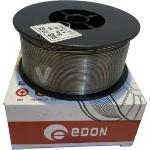 Флюсовий зварювальний дріт для напівавтомата Edon 0.8мм 5 кг №3