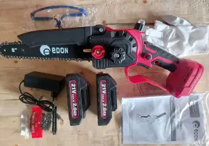 Ланцюгова електропилка з акумулятором EDON ACS -18/8 M BL (Безщітковий двигун) №3
