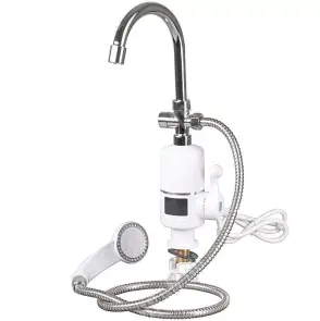 Проточный водонагреватель WEZER SDR-B05ST ванна с датчиком температуры. №1