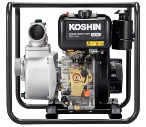 Дизельная мотопомпа для чистой воды Koshin SEV-80D №4