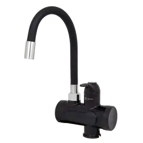 Проточник SDR-G15T-Black кухня поворотний гнучкий вилив (3,0 кВт + датчик темп.) №1