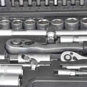 Набір інструментів професійний 1/2" і 1/4" 94 од. WERK 70222 №4