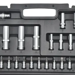 Набір інструментів професійний 1/2" і 1/4" 94 од. WERK 70222 №6