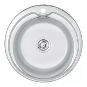 Кухонна мийка WEZER 510(06) Satin 510x180 мм + сифон №1
