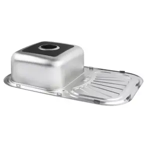 Кухонна мийка WEZER 7549(08) Satin 750x490x180 мм + сифон №3