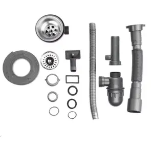 Кухонна мийка WEZER 490(06) Decor 490x180 мм + сифон №6