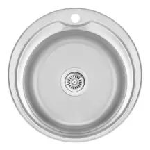Кухонна мийка WEZER 510(06) Decor 510x180 мм + сифон