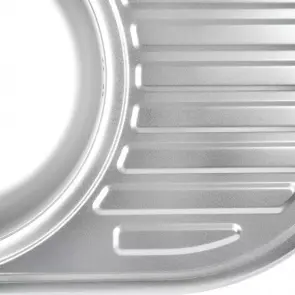 Кухонна мийка WEZER 7750(08) Satin 770x500x180 мм + сифон №6