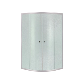 Душевая кабина Lidz Latwa SC80x80.SAT.HIGH.FR полукруглая, стекло Frost 4 мм + Душевой поддон KAPIELKA ST80x80x41, с панелью Lidz №3