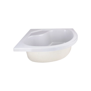 Душевая кабина Lidz Latwa SC80x80.SAT.HIGH.FR полукруглая, стекло Frost 4 мм + Душевой поддон KAPIELKA ST80x80x41, с панелью Lidz №10
