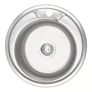 Кухонная мойка WEZER 490(08) Декор 490x180 мм + сифон №1