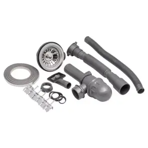 Кухонна мийка WEZER 5745(06) Satin 570x450x160 мм + сифон №4