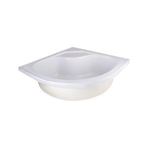 Душевая кабина Lidz Latwa SC80x80.SAT.HIGH.FR полукруглая, стекло Frost 4 мм + Душевой поддон KAPIELKA ST80x80x41, с панелью Lidz №11