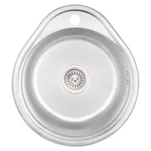 Кухонная мойка WEZER 4843(06) Декор 480x430x160 мм + сифон