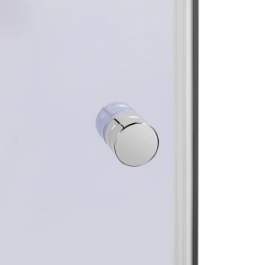 Душова кабіна Lidz Latwa SC90x90.SAT.MID.GR полукругла, скло тон. 4 мм + Душовий піддон KAPIELKA ST90x90x26, з панеллю Lidz №5