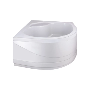 Душевая кабина Lidz Latwa SC90x90.SAT.HIGH.GR полукруглая, стекло тон 4 мм + Душевой поддон KAPIELKA ST90x90x41, с панелью Lidz №12