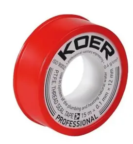 ФУМ лента для воды Koer ST-01 15M*0.1mm*12mm №1